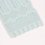 Load image into Gallery viewer, Women's Custom Green Round Neck Short Sleeve Knit Dress | OEM/ODM Knitwear Manufacturer