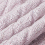 Load image into Gallery viewer, Pink Lapel Short Sleeve Knit Sweater Wool