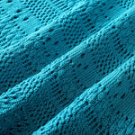 Load image into Gallery viewer, Blue V Neck Long Sleeve Knit Dress