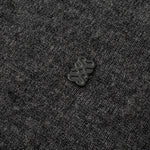 Load image into Gallery viewer, Women's Custom Gray Round Neck Long Sleeve Wool Knit Cardigan | OEM/ODM Knitwear Manufacturer