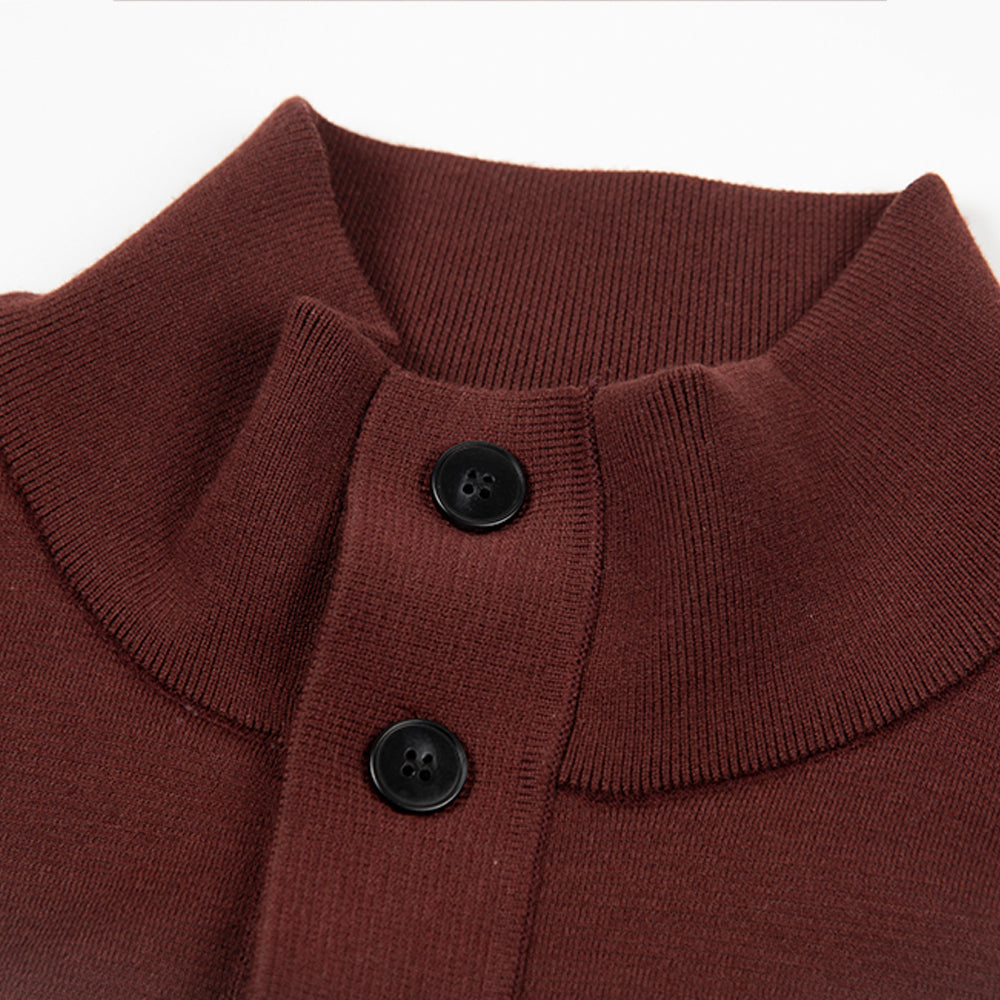 Style 129Men’s – Button Up Knit Cardigan Sweater Wholesale Factory Direct