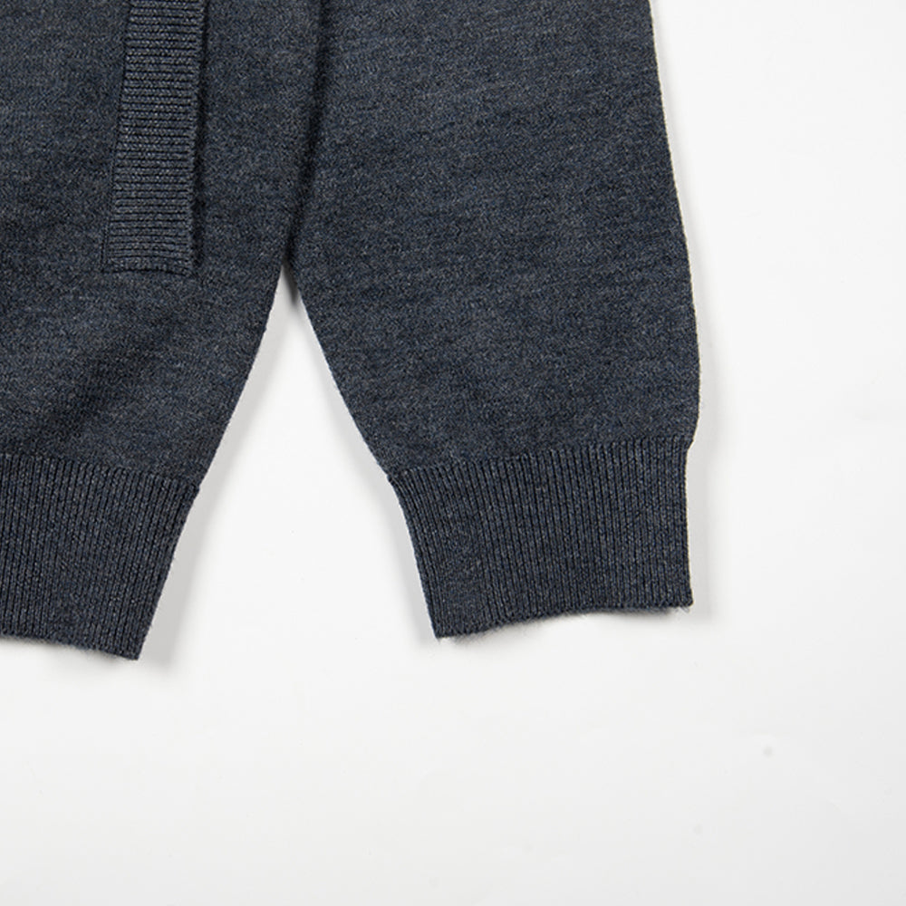 Style 131Men’s – Full Zip Knit Sweater Jacket V2 Wholesale Factory Direct