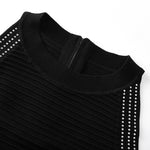 Load image into Gallery viewer, Round Neck Sleeveless Knit Dress