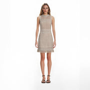 Round Neck Sleeveless Knit Dress