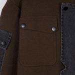 Load image into Gallery viewer, Men's Dark Khaki Cotton Button-Up Jacket | Factory Direct Wholesale