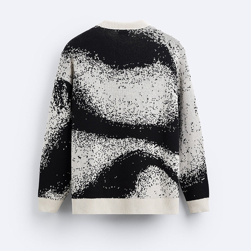 Men's Long Sleeve Cotton Sweater | Comfortable Casual Pullover