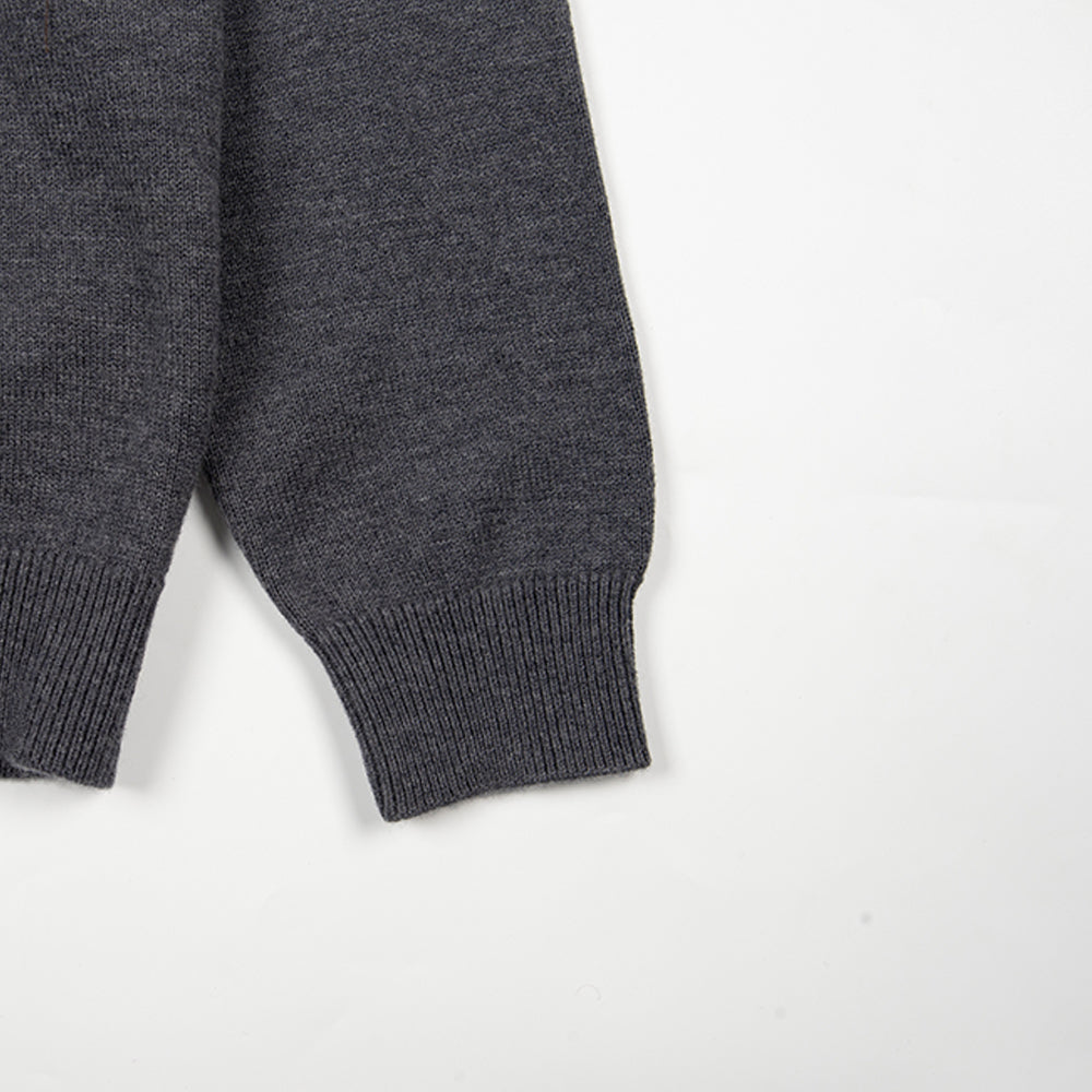 Style 132Men’s – Textured Quarter Zip Knit Sweater Wholesale Factory Direct