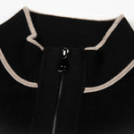 Load image into Gallery viewer, Style 133Men’s – Contrast Trim Full Zip Knit Cardigan Wholesale Factory Direct
