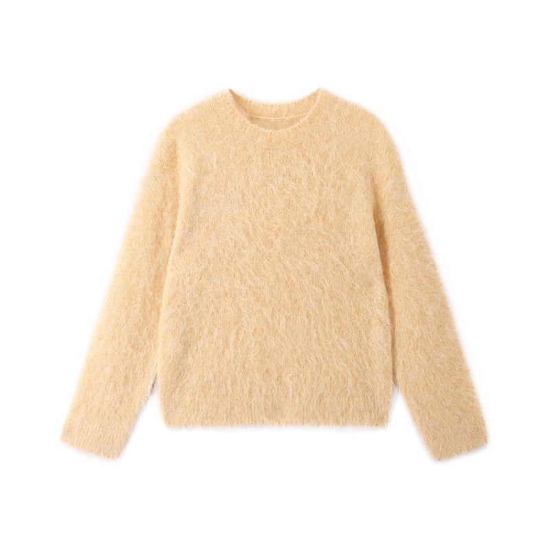 Round Neck Long Sleeve Sweater