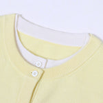 Load image into Gallery viewer, Women's Custom Yellow Round Neck Long Sleeve Wool Knit Sweater | OEM/ODM Knitwear Manufacturer
