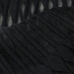 Load image into Gallery viewer, Women's Custom Black V-Neck Sleeveless Knit Dress | OEM/ODM Knitwear Manufacturer