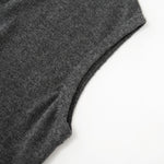 Load image into Gallery viewer, Women's Custom Gray Round Neck Sleeveless Wool Knit Sweater | OEM/ODM Knitwear Manufacturer
