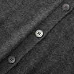 Load image into Gallery viewer, Women's Custom Gray Round Neck Long Sleeve Wool Knit Cardigan | OEM/ODM Knitwear Manufacturer