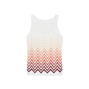 Women's Custom White Sleeveless Knit Top