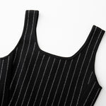Load image into Gallery viewer, Women's Custom Square Neck Sleeveless Knit Dress | OEM/ODM Knitwear Manufacturer