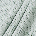 Load image into Gallery viewer, Women's Custom Green Round Neck Short Sleeve Knit Dress | OEM/ODM Knitwear Manufacturer