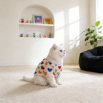 Load image into Gallery viewer, Double-Layer Heart Pattern Pet Sweater | Custom OEM Knitwear
