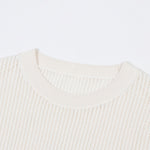 Load image into Gallery viewer, Women's Custom White Lapel Short Sleeve Tencel Top | OEM Wholesale