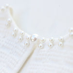 Load image into Gallery viewer, Women's Custom White Round Neck Sleeveless Cotton Knit Dress