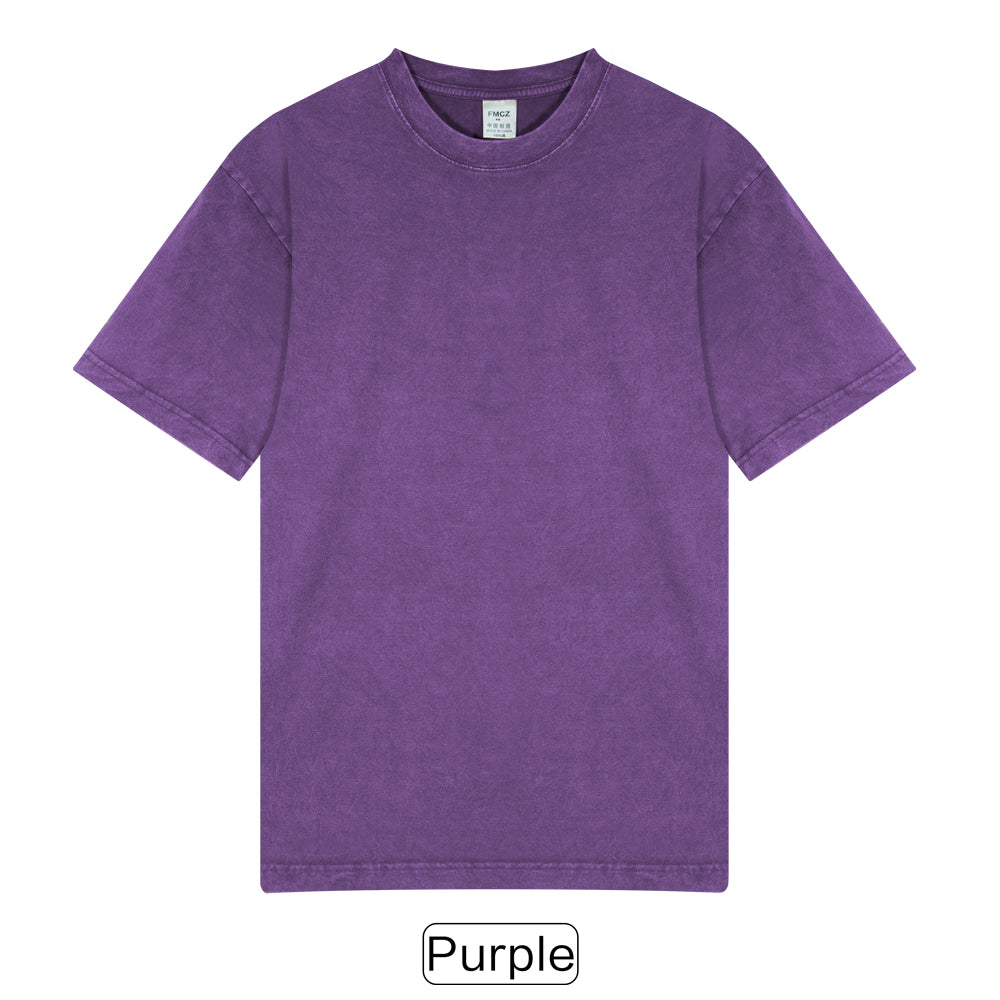 Men's Multicolor Basic Cotton T-Shirt | Factory Direct Wholesale