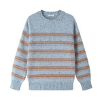 Load image into Gallery viewer, Round Neck Long Sleeve Knit Sweater Wool
