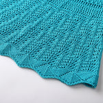 Load image into Gallery viewer, Blue V Neck Long Sleeve Knit Dress