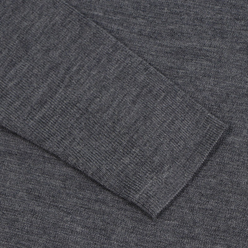 Gray Off Shoulder Long Sleeve Knit Dress Wool