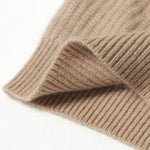 Load image into Gallery viewer, Brown Round Neck Long Sleeve Knit Cardigan Wool
