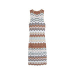 Load image into Gallery viewer, V Neck Sleeveless Knit Dress