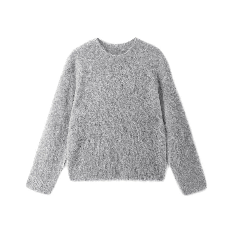 Round Neck Long Sleeve Sweater