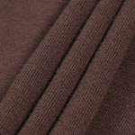 Load image into Gallery viewer, Coffee Lapel Long Sleeve Knit Dress Wool