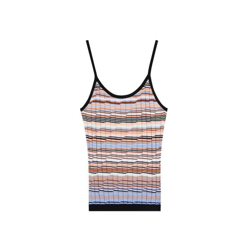 Women's Custom V-Neck Sleeveless Tencel Knit Sweater