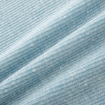 Load image into Gallery viewer, Women's Custom Blue V-Neck Short Sleeve Wool Knit Sweater | OEM/ODM Knitwear Manufacturer