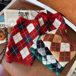 Load image into Gallery viewer, Preppy Red Christmas Pet Sweater | OEM Manufacturing