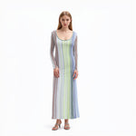 Load image into Gallery viewer, Women's Custom Round Neck Long Sleeve Knit Dress II