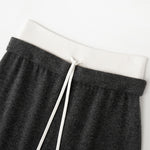 Load image into Gallery viewer, Women's Custom Gray Wool Knit Skirt | OEM/ODM Knitwear Manufacturer