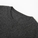 Load image into Gallery viewer, Women's Custom Gray Round Neck Sleeveless Wool Knit Sweater | OEM/ODM Knitwear Manufacturer