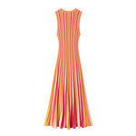 Load image into Gallery viewer, Round Neck Sleeveless Knit Dress