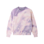 Load image into Gallery viewer, Purple Round Neck Long Sleeve Sweater Wool