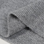 Load image into Gallery viewer, Gray Round Neck Long Sleeve Knit Cardigan Wool