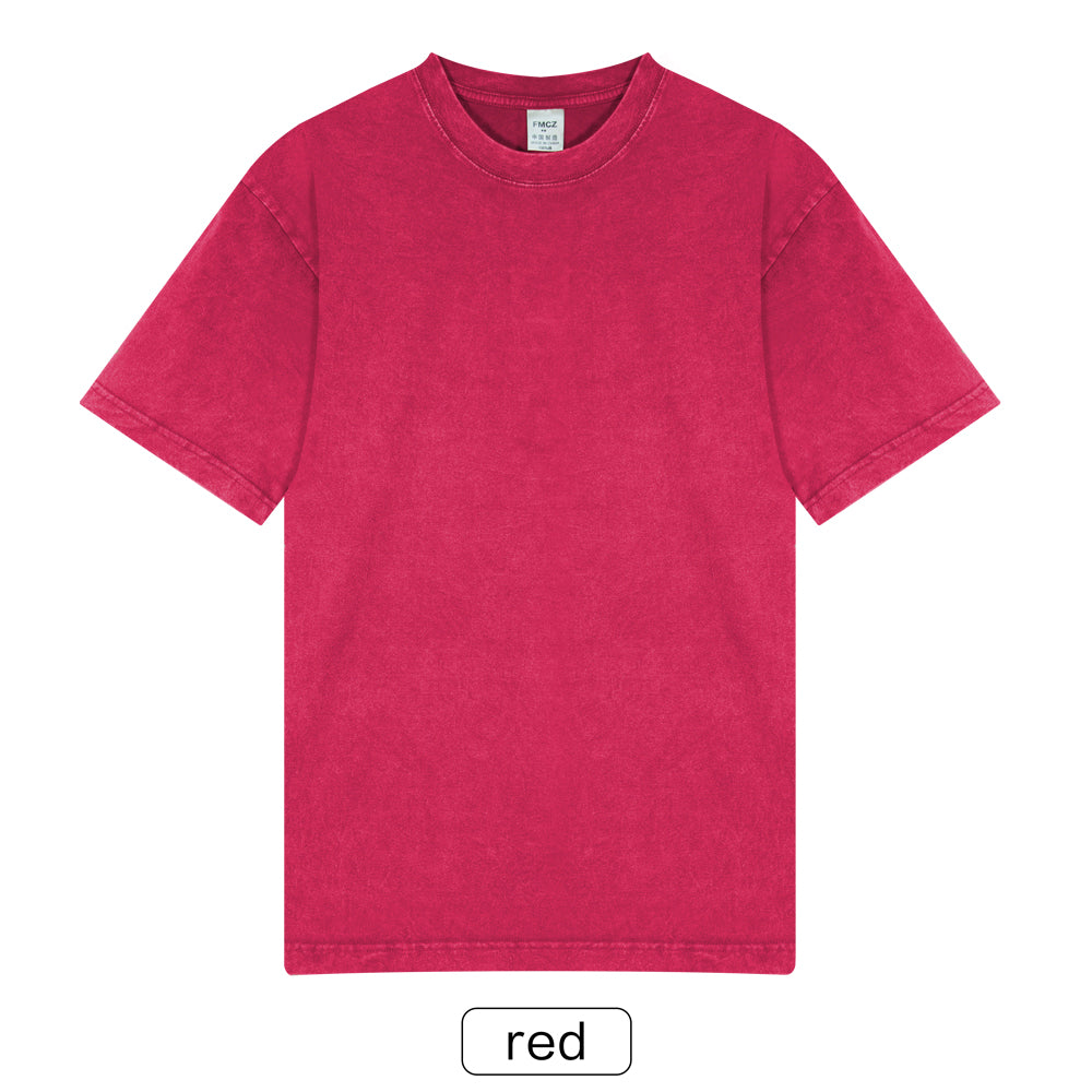 Men's Multicolor Basic Cotton T-Shirt | Factory Direct Wholesale